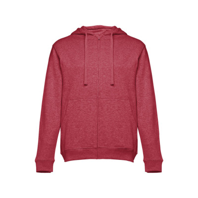 THC AMSTERDAM II. Men's hoodie in cotton and polyester with full zip